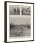 The Naval Manoeuvres at Portsmouth-null-Framed Giclee Print