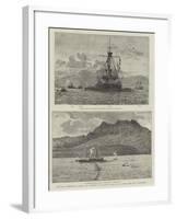 The Naval Manoeuvres in Bantry Bay-null-Framed Giclee Print