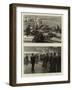 The Naval Manoeuvres, Life of a Blue Jacket on Board H M S Conqueror-null-Framed Giclee Print