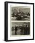 The Naval Manoeuvres, Life of a Blue Jacket on Board H M S Conqueror-null-Framed Giclee Print