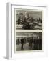 The Naval Manoeuvres, Life of a Blue Jacket on Board H M S Conqueror-null-Framed Giclee Print