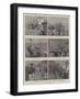 The Naval Manoeuvres, Snapshots on Board HMS Hermione-null-Framed Giclee Print