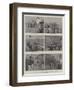 The Naval Manoeuvres, Snapshots on Board HMS Hermione-null-Framed Giclee Print