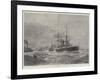 The Naval Manoeuvres, Steam Tactics-Henry Charles Seppings Wright-Framed Giclee Print