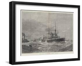 The Naval Manoeuvres, Steam Tactics-Henry Charles Seppings Wright-Framed Giclee Print