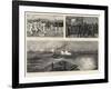 The Naval Manoeuvres, the Decisive Battle Off the Lizard-Joseph Nash-Framed Giclee Print