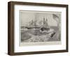 The Naval Manoeuvres, the Gridiron-Henry Charles Seppings Wright-Framed Giclee Print