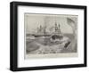 The Naval Manoeuvres, the Gridiron-Henry Charles Seppings Wright-Framed Giclee Print