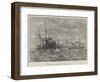 The Naval Manoeuvres, Torpedo-Catchers Off the Wicklow Coast-null-Framed Giclee Print