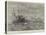 The Naval Manoeuvres, Torpedo-Catchers Off the Wicklow Coast-null-Stretched Canvas