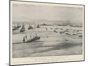 The Naval Manoeuvres, X Fleet at St Mary's, Scilly-Henry Charles Seppings Wright-Mounted Giclee Print