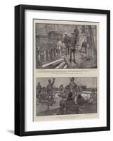 The Naval Manoeuvres-Frank Craig-Framed Giclee Print