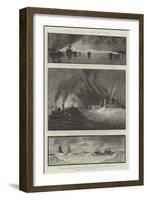 The Naval Manoeuvres-Fred T. Jane-Framed Giclee Print
