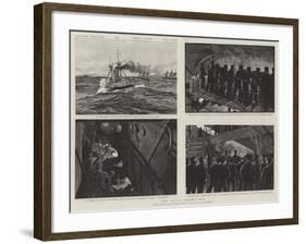 The Naval Manoeuvres-Charles Joseph Staniland-Framed Giclee Print