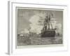 The Naval Manoeuvres-null-Framed Giclee Print