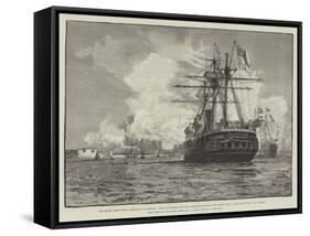 The Naval Manoeuvres-null-Framed Stretched Canvas