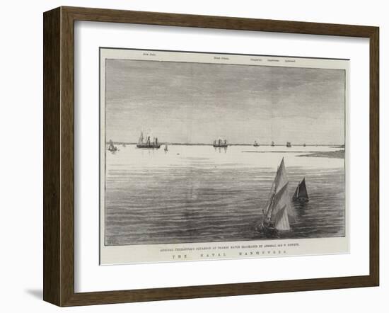 The Naval Manoeuvres-Warry-Framed Giclee Print