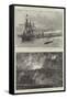 The Naval Manoeuvres-William Heysham Overend-Framed Stretched Canvas