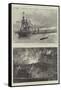 The Naval Manoeuvres-William Heysham Overend-Framed Stretched Canvas