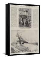 The Naval Manoeuvres-Henry Charles Seppings Wright-Framed Stretched Canvas
