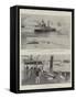 The Naval Manoeuvres-Henry Charles Seppings Wright-Framed Stretched Canvas