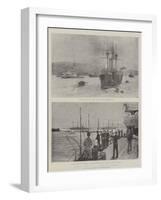 The Naval Manoeuvres-Henry Charles Seppings Wright-Framed Giclee Print