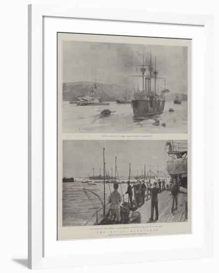 The Naval Manoeuvres-Henry Charles Seppings Wright-Framed Giclee Print