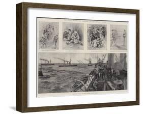 The Naval Manoeuvres-null-Framed Giclee Print