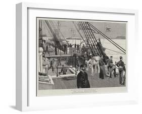 The Naval Mobilisation-Joseph Nash-Framed Giclee Print