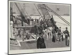 The Naval Mobilisation-Joseph Nash-Mounted Giclee Print