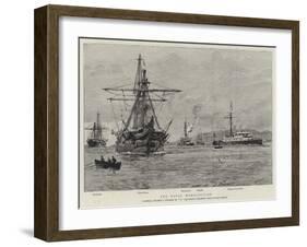 The Naval Mobilisation-William Lionel Wyllie-Framed Giclee Print