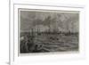 The Naval Review and Sham Fight at Portsmouth-null-Framed Giclee Print