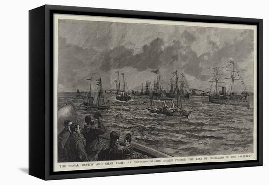 The Naval Review and Sham Fight at Portsmouth-null-Framed Stretched Canvas