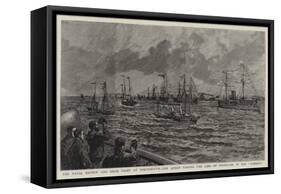 The Naval Review and Sham Fight at Portsmouth-null-Framed Stretched Canvas