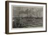 The Naval Review and Sham Fight at Portsmouth-null-Framed Giclee Print