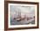 The Naval Review at Spithead-English School-Framed Giclee Print