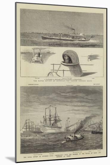 The Naval Review at Spithead-null-Mounted Giclee Print