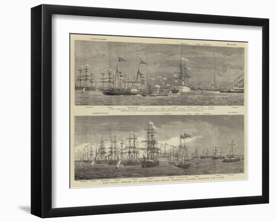 The Naval Review at Spithead-William Edward Atkins-Framed Giclee Print