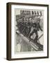 The Naval Review, Manning the Yards, The Queen's Coming!-William Heysham Overend-Framed Giclee Print