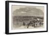 The Naval Review, the Queen's Yacht Passing Fort Monckton-Samuel Read-Framed Giclee Print