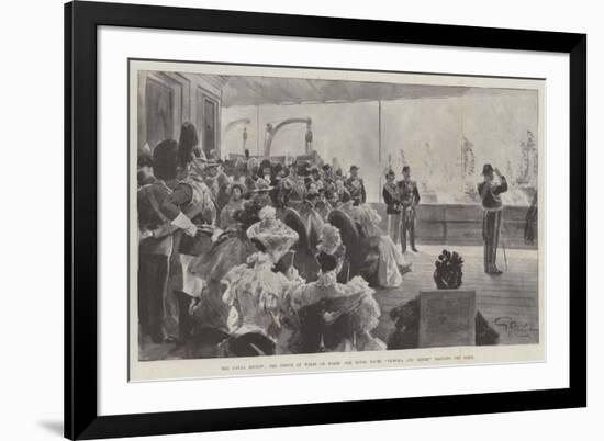 The Naval Review-G.S. Amato-Framed Giclee Print