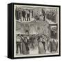 The Naval Volunteers' Ball Held at Glasgow-null-Framed Stretched Canvas