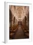 The Nave in the Church of Notre Dame, Saint Pere, Yonne, Burgundy, France, Europe-Julian Elliott-Framed Photographic Print