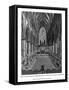 The Nave (Looking Eas) of Westminster Abbey-Messrs Sly and Wilson-Framed Stretched Canvas