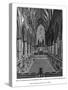 The Nave (Looking Eas) of Westminster Abbey-Messrs Sly and Wilson-Stretched Canvas