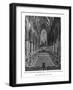 The Nave (Looking Eas) of Westminster Abbey-Messrs Sly and Wilson-Framed Giclee Print