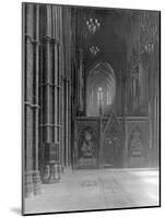 The Nave Looking East, Westminster Abbey, London-Frederick Henry Evans-Mounted Photographic Print