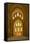 The Nave of Fontenay Abbey, UNESCO World Heritage Site, Cote D'Or, Burgundy, France, Europe-Julian Elliott-Framed Stretched Canvas