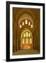 The Nave of Fontenay Abbey, UNESCO World Heritage Site, Cote D'Or, Burgundy, France, Europe-Julian Elliott-Framed Photographic Print