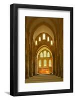 The Nave of Fontenay Abbey, UNESCO World Heritage Site, Cote D'Or, Burgundy, France, Europe-Julian Elliott-Framed Photographic Print